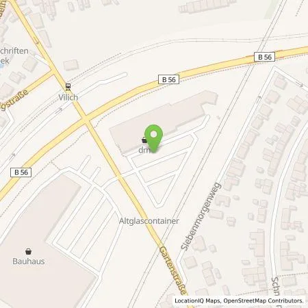 Standortübersicht der Tankstelle ALDI SÜD Immobilienverwaltungs-GmbH & Co. oHG in 53225 Bonn