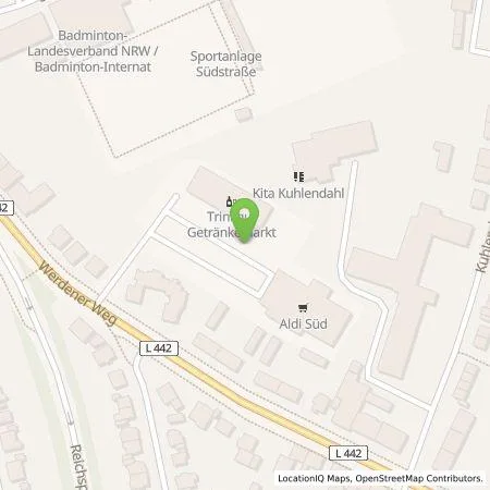 Standortübersicht der Tankstelle ALDI SÜD Immobilienverwaltungs-GmbH & Co. oHG in 45470 Mülheim an der Ruhr