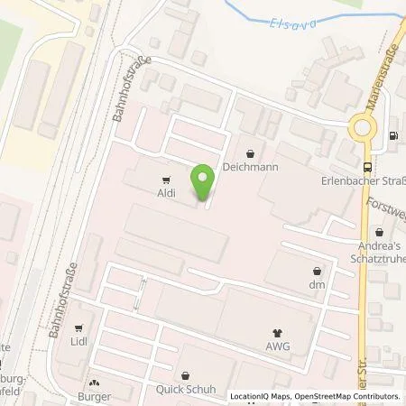 Standortübersicht der Tankstelle ALDI SÜD Immobilienverwaltungs-GmbH & Co. oHG in 63820 Elsenfeld
