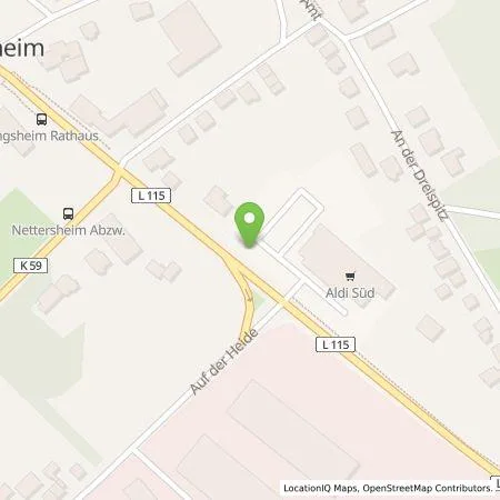 Standortübersicht der Tankstelle ALDI SÜD Immobilienverwaltungs-GmbH & Co. oHG in 53947 Nettersheim