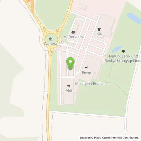 Standortübersicht der Tankstelle ALDI SÜD Immobilienverwaltungs-GmbH & Co. oHG in 91287 Plech