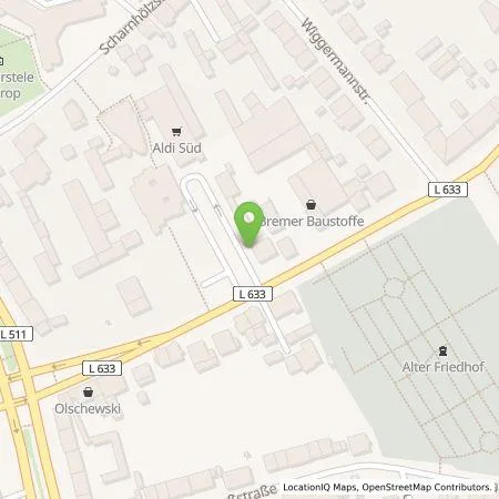 Standortübersicht der Tankstelle ALDI SÜD Immobilienverwaltungs-GmbH & Co. oHG in 46236 Bottrop