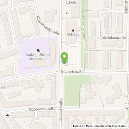 Standortübersicht der Tankstelle ALDI SÜD Immobilienverwaltungs-GmbH & Co. oHG in 90408 Nürnberg