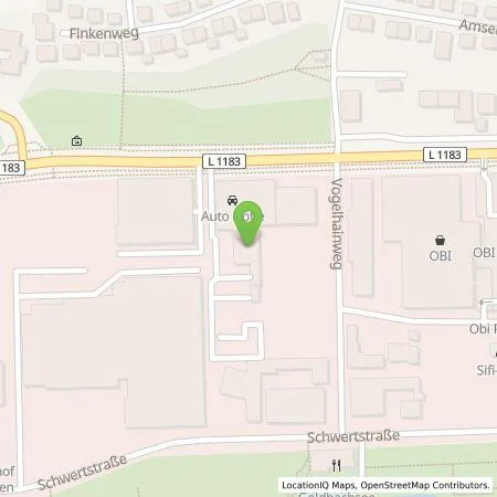 Standortübersicht der Tankstelle Autohaus Staiger GmbH in 71065 Sindelfingen