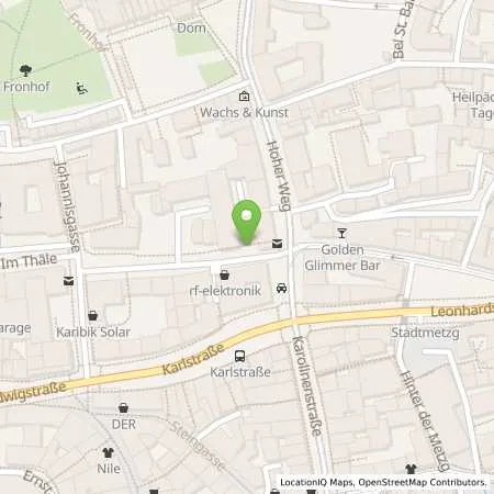 Standortübersicht der Tankstelle Stadtwerke Augsburg Energie GmbH in 86152 Augsburg