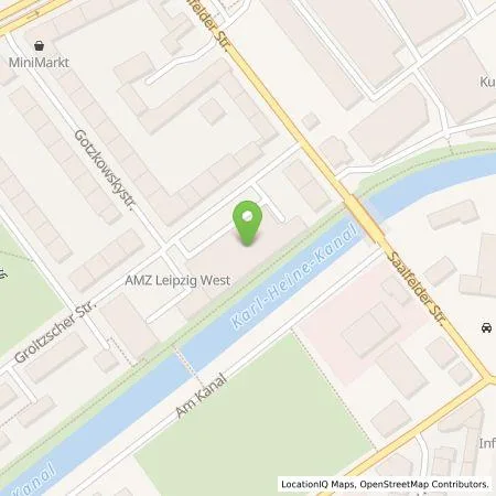 Standortübersicht der Tankstelle Automobilzentrum Leipzig GmbH in 04179 Leipzig