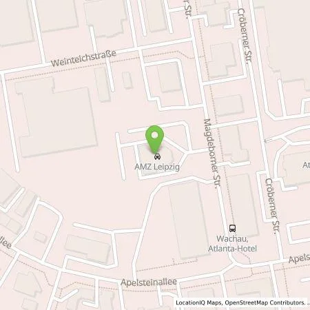 Standortübersicht der Tankstelle Automobilzentrum Leipzig GmbH in 04416 Markkleeberg