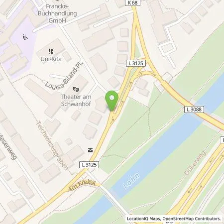 Standortübersicht der Tankstelle Autohaus Nau GmbH in 35037 Marburg a.d. Lahn