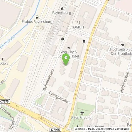 Standortübersicht der Tankstelle Technische Werke Schussental GmbH & Co. KG in 88214 Ravensburg