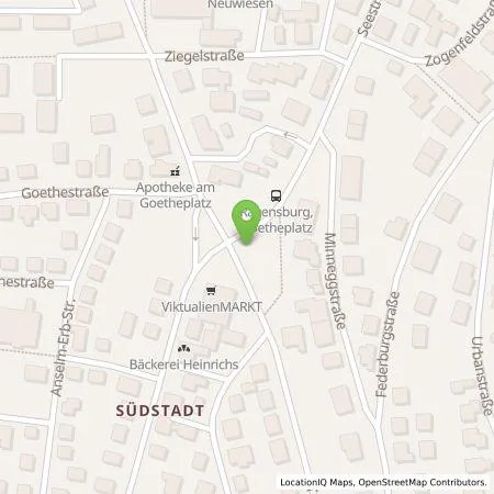 Standortübersicht der Tankstelle Technische Werke Schussental GmbH & Co. KG in 88214 Ravensburg