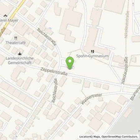 Standortübersicht der Tankstelle Technische Werke Schussental GmbH & Co. KG in 88212 Ravensburg