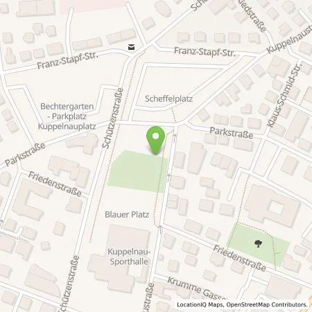 Standortübersicht der Tankstelle Technische Werke Schussental GmbH & Co. KG in 88212 Ravensburg