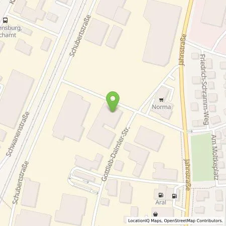 Standortübersicht der Tankstelle Technische Werke Schussental GmbH & Co. KG in 88214 Ravensburg