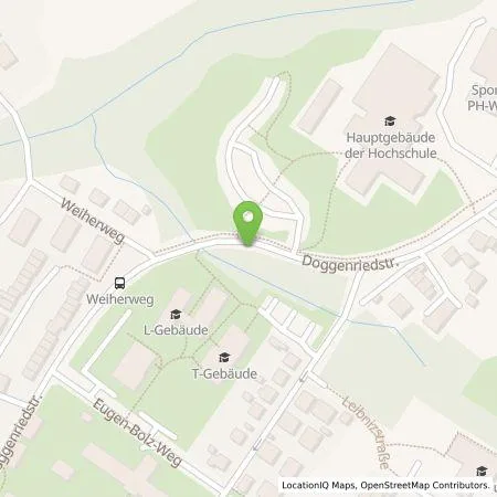 Standortübersicht der Tankstelle Technische Werke Schussental GmbH & Co. KG in 88250 Weingarten