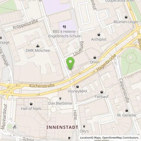 Standortübersicht der Tankstelle BS|ENERGY, Braunschweiger Versorgungs-AG & Co. KG in 38100 Braunschweig