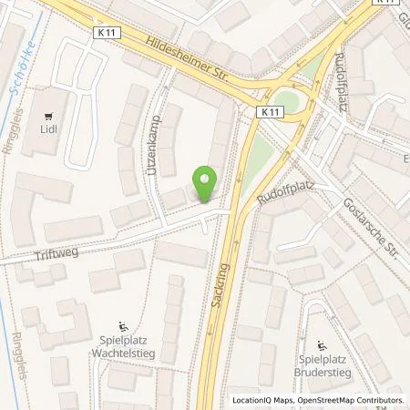 Standortübersicht der Tankstelle BS|ENERGY, Braunschweiger Versorgungs-AG & Co. KG in 38118 Braunschweig