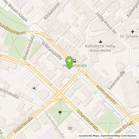 Standortübersicht der Tankstelle Stadtwerke Augsburg Energie GmbH in 86152 Augsburg