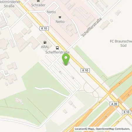 Standortübersicht der Tankstelle BS|ENERGY, Braunschweiger Versorgungs-AG & Co. KG in 38124 Braunschweig