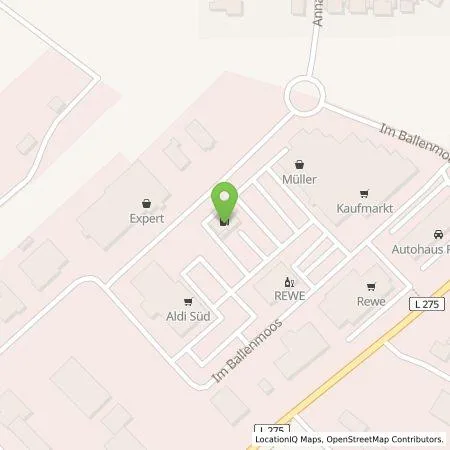 Standortübersicht der Tankstelle Numbat Schnellladenetz GmbH & Co. KG in 88339 Bad Waldsee