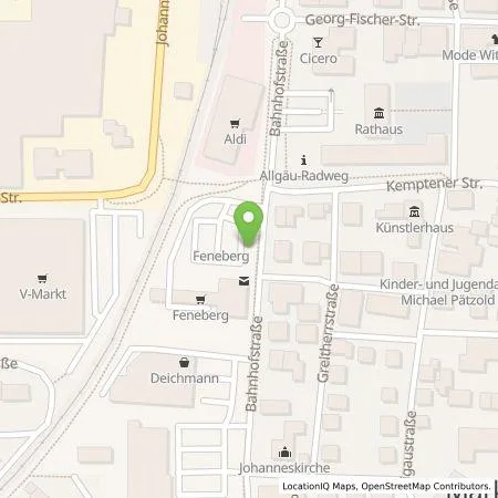 Standortübersicht der Tankstelle Numbat Schnellladenetz GmbH & Co. KG in 87616 Marktoberdorf