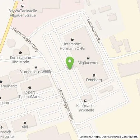 Standortübersicht der Tankstelle Numbat Schnellladenetz GmbH & Co. KG in 87719 Mindelheim