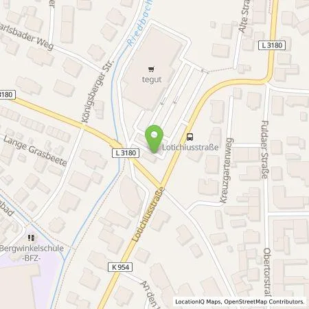 Standortübersicht der Tankstelle Numbat GmbH in 36381 Schluechtern