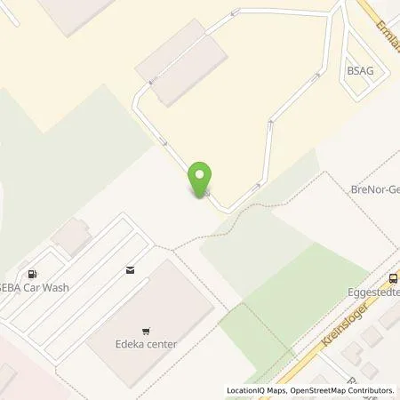 Standortübersicht der Tankstelle EDEKA-MIHA Charge GmbH in 28777 Bremen