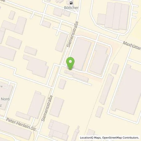 Standortübersicht der Tankstelle REWAG KG in 93055 Regensburg