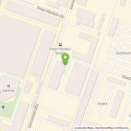 Standortübersicht der Tankstelle REWAG KG in 93055 Regensburg