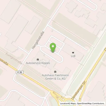 Standortübersicht der Tankstelle nvb smart GmbH in 48527 Nordhorn