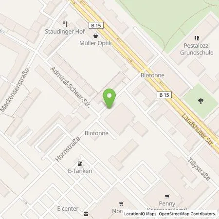 Standortübersicht der Tankstelle REWAG KG in 93053 Regensburg