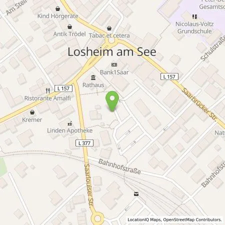 Standortübersicht der Tankstelle Sonnenstrom Saarpfalz OHG in 66679 Losheim am See