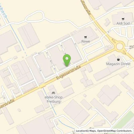 Standortübersicht der Tankstelle badenova AG & Co. KG in 79108 Freiburg im Breisgau