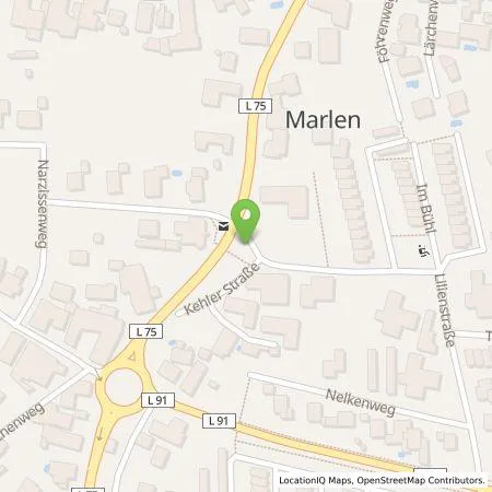 Standortübersicht der Tankstelle Elektrizitätswerk Mittelbaden AG & Co. KG in 77694 Kehl