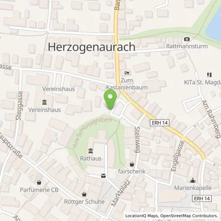 Standortübersicht der Tankstelle Herzo Energie GmbH in 91074 Herzogenaurach