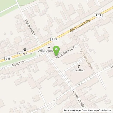 Standortübersicht der Tankstelle Stadtwerke Stendal GmbH in 39576 Stendal