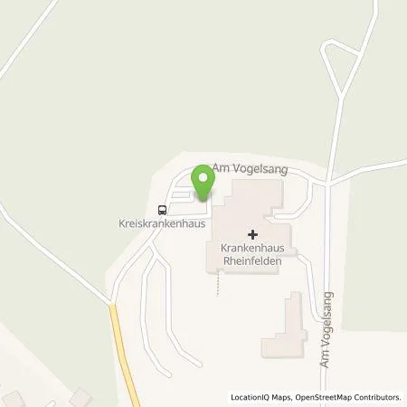 Standortübersicht der Tankstelle badenova AG & Co. KG in 79618 Rheinfelden (Baden)