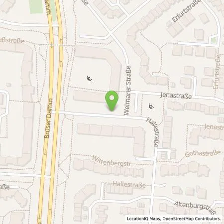 Standortübersicht der Tankstelle Energie- und Wasserversorgung Bonn/Rhein-Sieg GmbH in 53125 Bonn