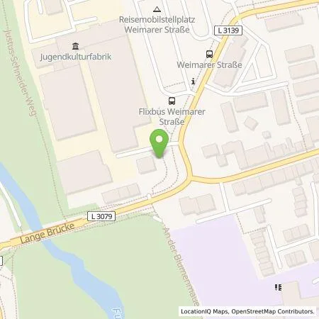 Standortübersicht der Tankstelle RhönEnergie Fulda GmbH in 36037 Fulda