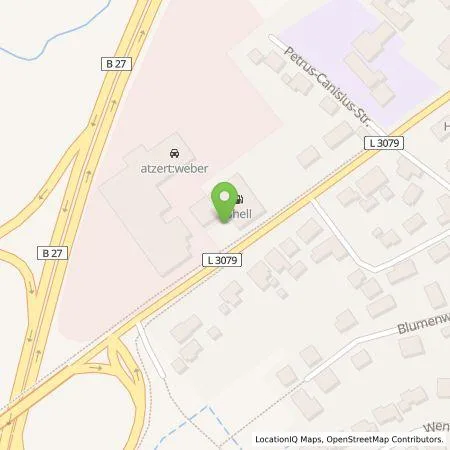 Standortübersicht der Tankstelle RhönEnergie Fulda GmbH in 36039 Fulda