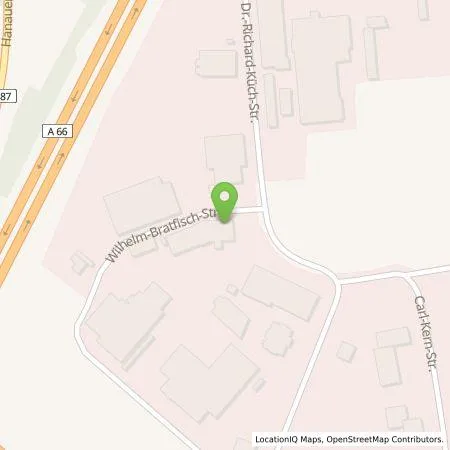 Standortübersicht der Tankstelle RhönEnergie Fulda GmbH in 63628 Bad Soden-Salmünster