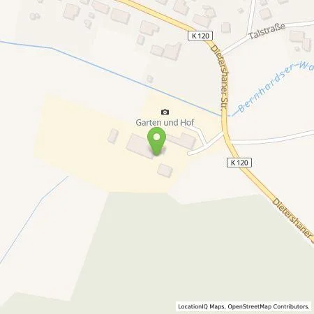 Standortübersicht der Tankstelle RhönEnergie Fulda GmbH in 36039 Fulda