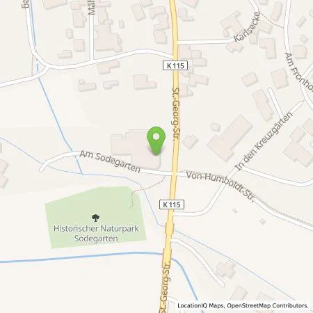 Standortübersicht der Tankstelle RhönEnergie Fulda GmbH in 36137 Großenlüder