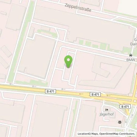 Standortübersicht der Tankstelle RhönEnergie Fulda GmbH in 85748 Garching b. München