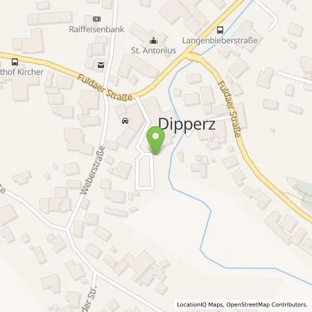 Standortübersicht der Tankstelle RhönEnergie Fulda GmbH in 36160 Dipperz