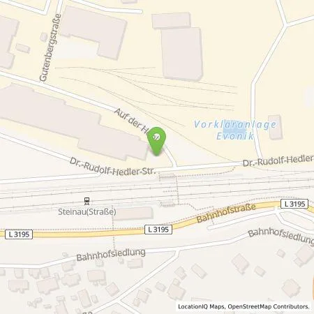 Standortübersicht der Tankstelle RhönEnergie Fulda GmbH in 36396 Steinau an der Straße