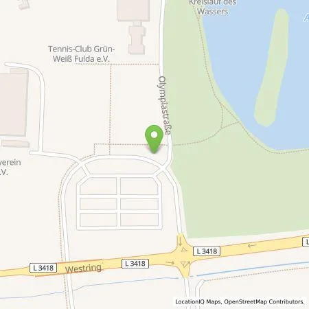 Standortübersicht der Tankstelle RhönEnergie Fulda GmbH in 36041 Fulda