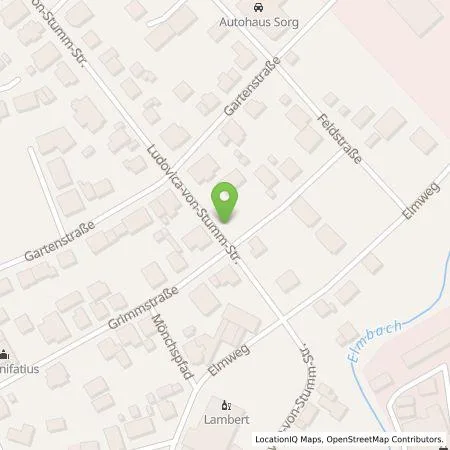 Standortübersicht der Tankstelle RhönEnergie Fulda GmbH in 36381 Schlüchtern