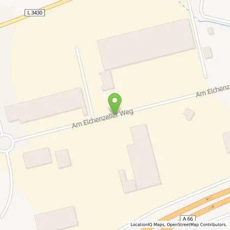 Standortübersicht der Tankstelle RhönEnergie Fulda GmbH in 36124 Eichenzell