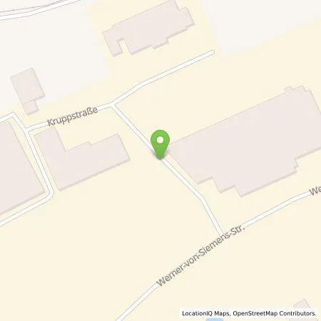 Standortübersicht der Tankstelle RhönEnergie Fulda GmbH in 36041 Fulda